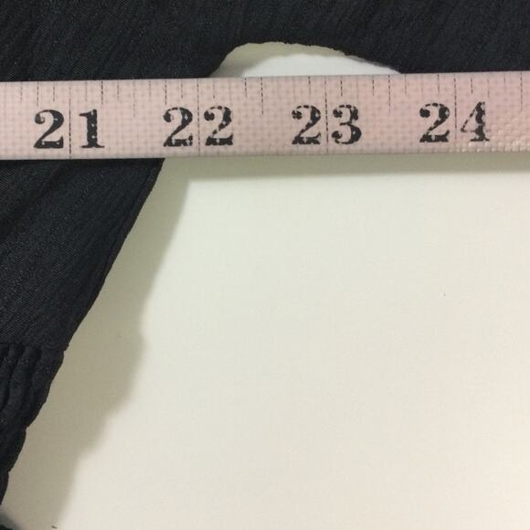 BLOOMCHIC 18-20 2X Plus Black Contrast Webbing Split Side midi Dress NWT B80 - Picture 7 of 12